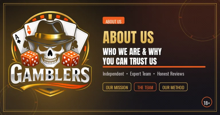 About Gamblers® – Trusted Casino Reviews & Expert Team