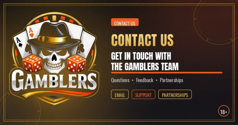 Contact Gamblers® – Get in Touch With Our Casino Experts