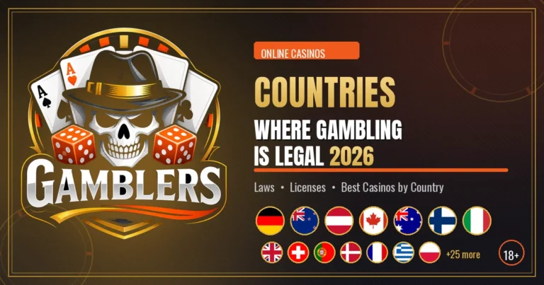 Countries Where Gambling Is Legal 2026 | Top Sites & Laws