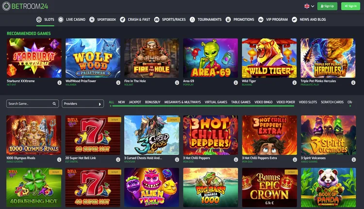 betroom24 casino slots