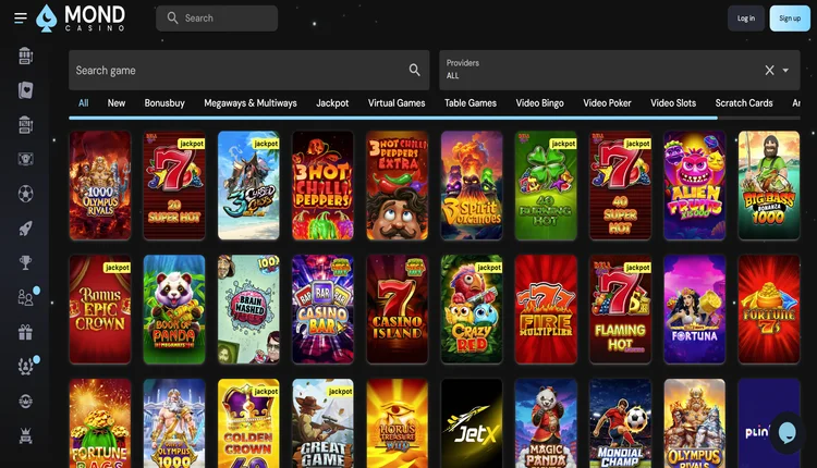 mond casino slots