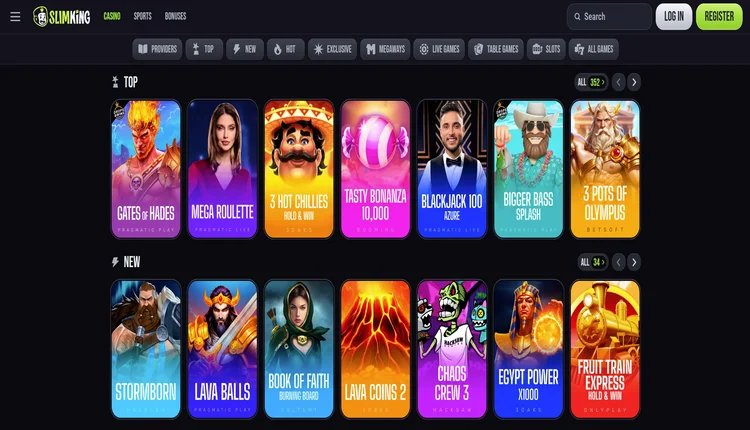 slimking casino