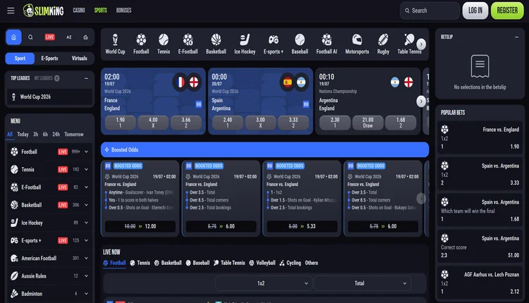 slimking sport betting