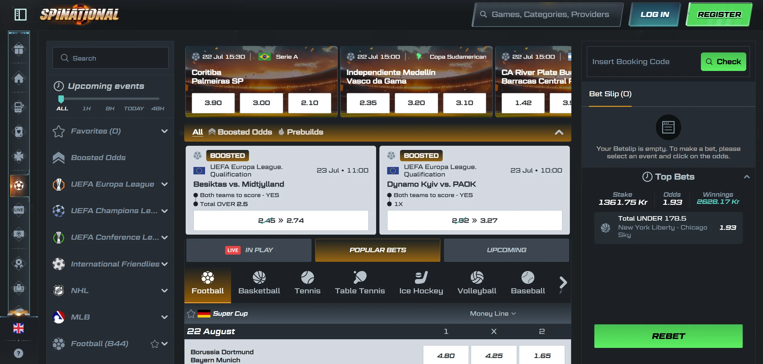 spinational sport betting