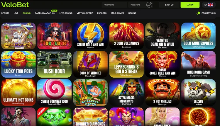 Velobet casino
