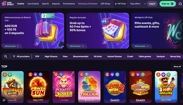 Winspirit casino