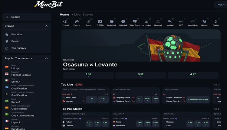 minebit sport