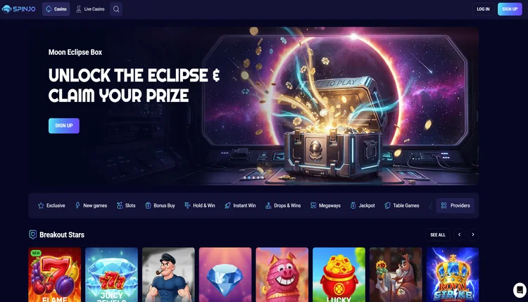 spinjo homepage