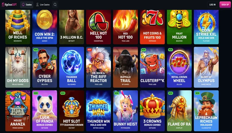 spinsup slots