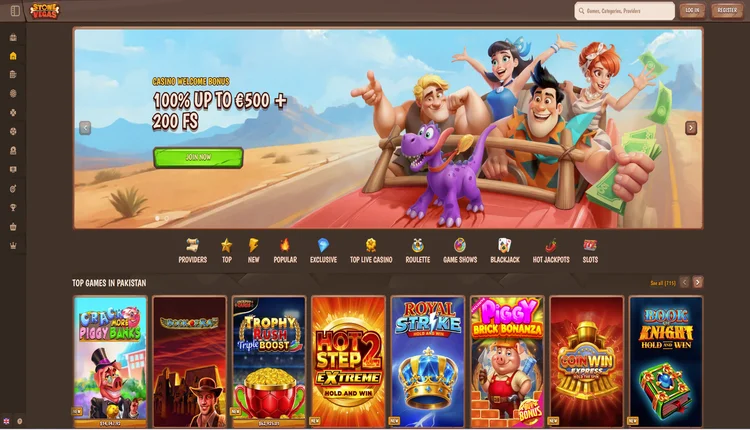 stonevegas homepage