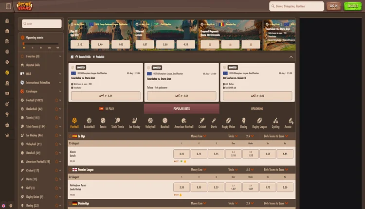 stonevegas sport betting