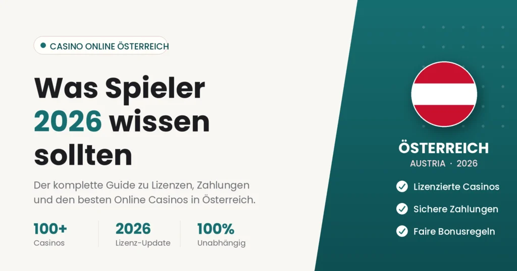 Online Casino Österreich 2026: Recht, Limits & Bonus