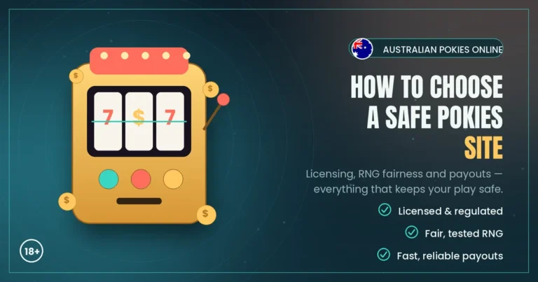Australian Online Pokies: How to Pick a Safe Site 2026