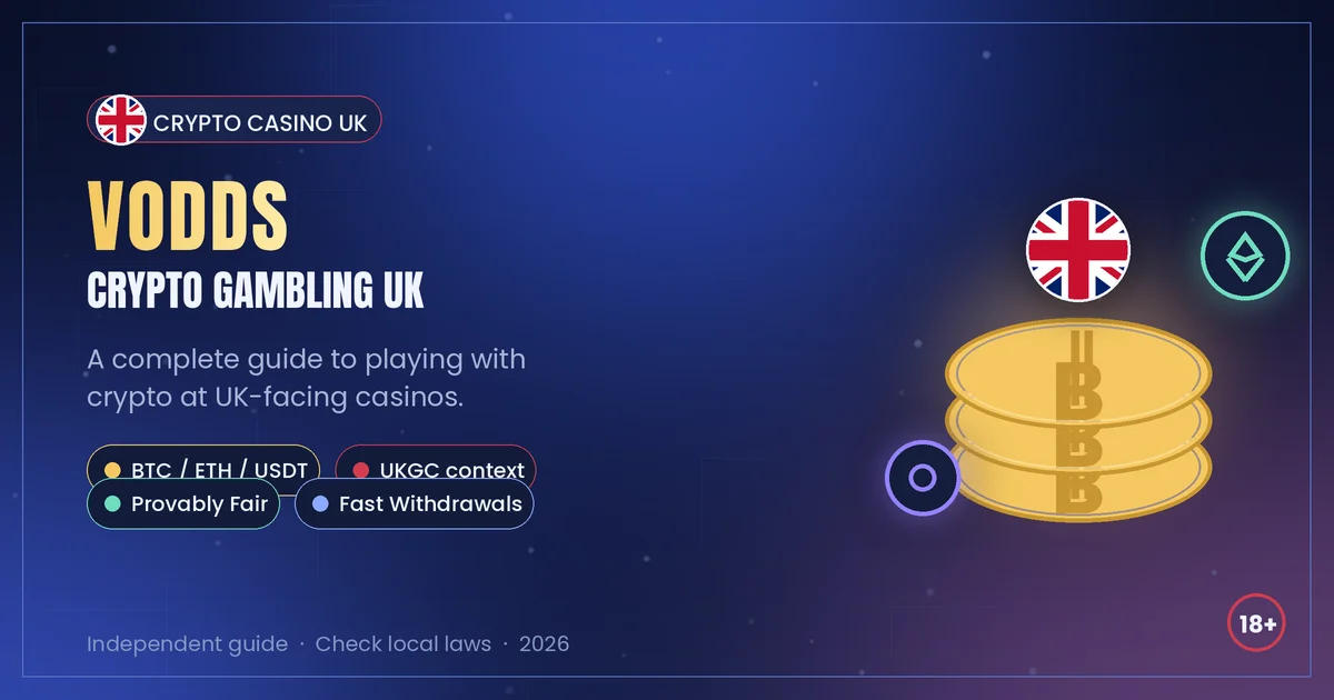 Crypto Casino UK VODDS: A Complete Guide to Crypto Gambling in the UK