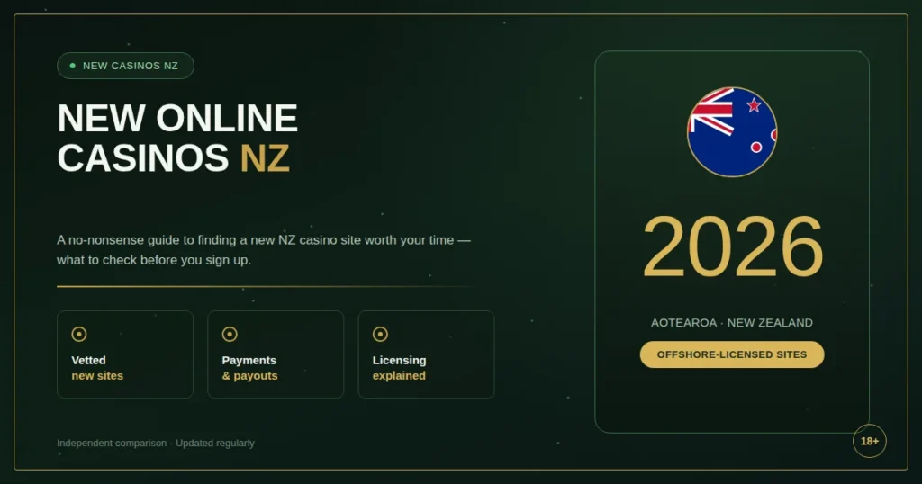New Online Casinos NZ: How to Find the Best New Casino Sites
