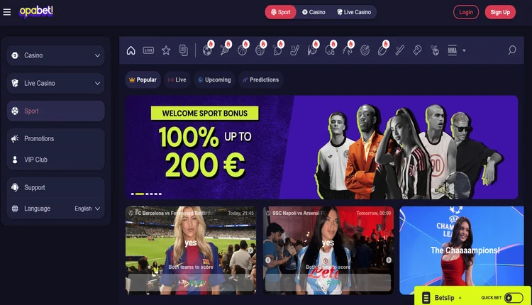 opabet sport